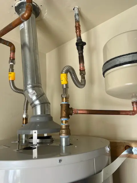 Water heater installation and plumbing repair in Belcoville
